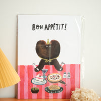 Babincho Prints Bon Appetit 31x41cm