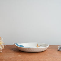 Hapun Pottery 拝志睦子 Large Deep Plate HP06