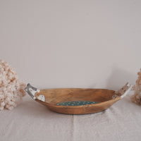 Fumiko Tsuchihashi 土橋文子 - Oval Deep Plate FT13 #3