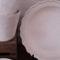 Mishiko Ware White Lace Collection