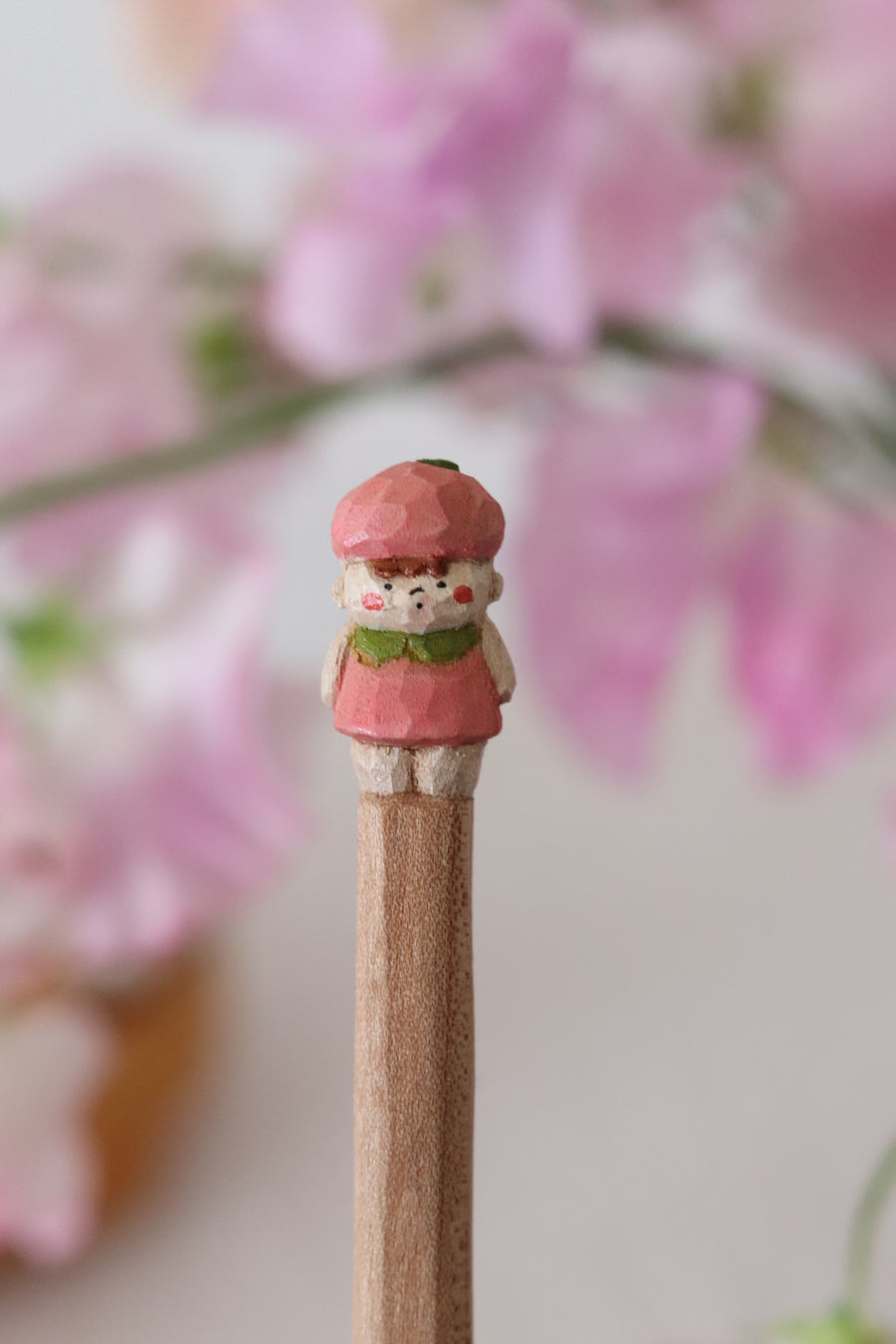 Ayataro Large Fork - Baby in Pink Cloth - aya14