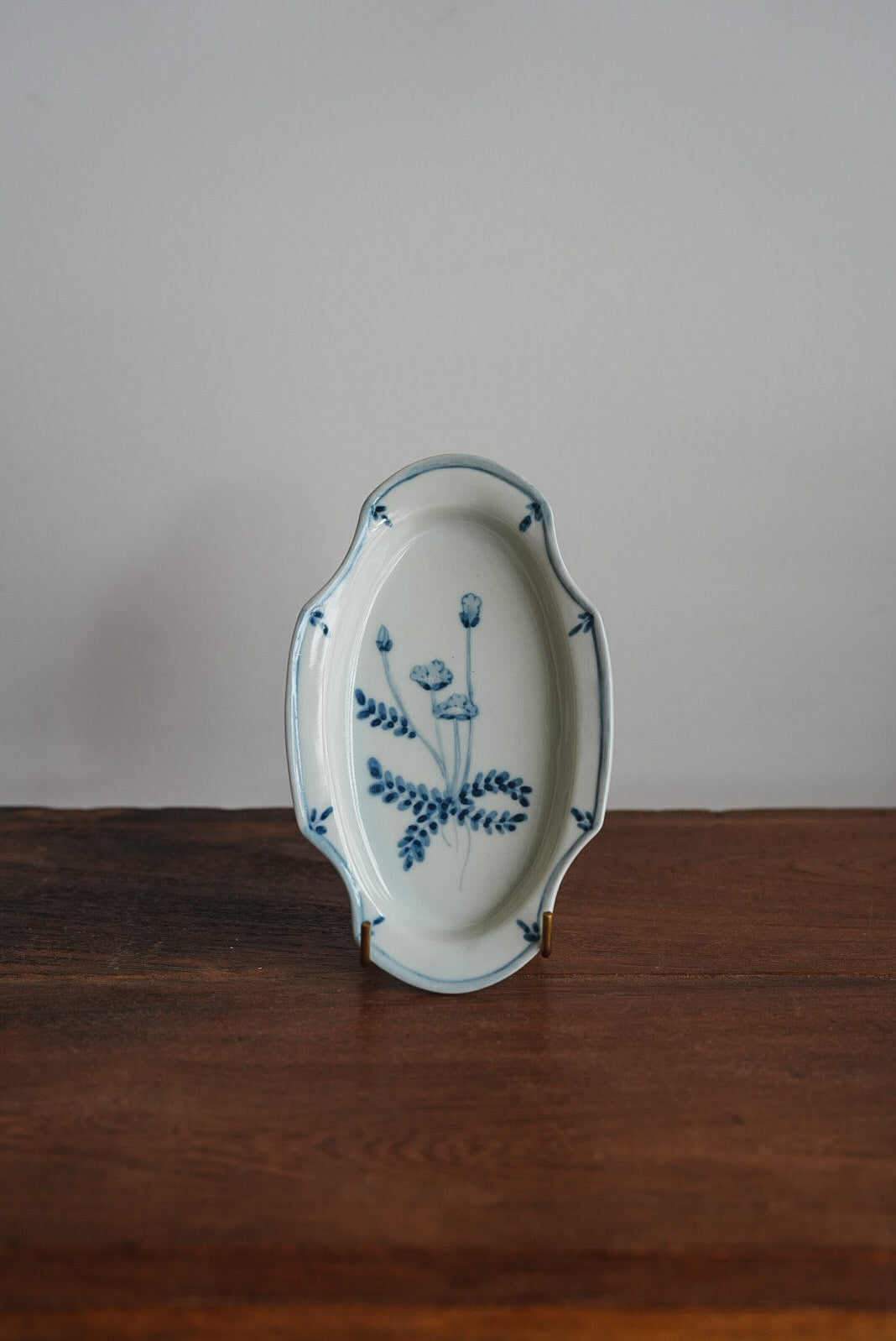 Maya Inamura 稲村真耶 Flower Oval Plate MI18