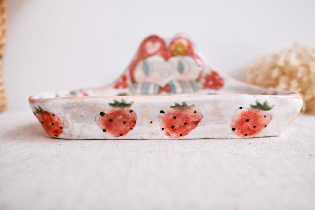 Asako Yamaguchi 山口麻子 Animal Square Deep Plate AI26
