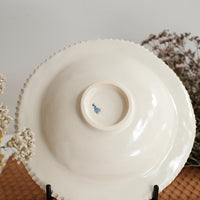 Katsura Saeka Round Plate - Ribbon KA13