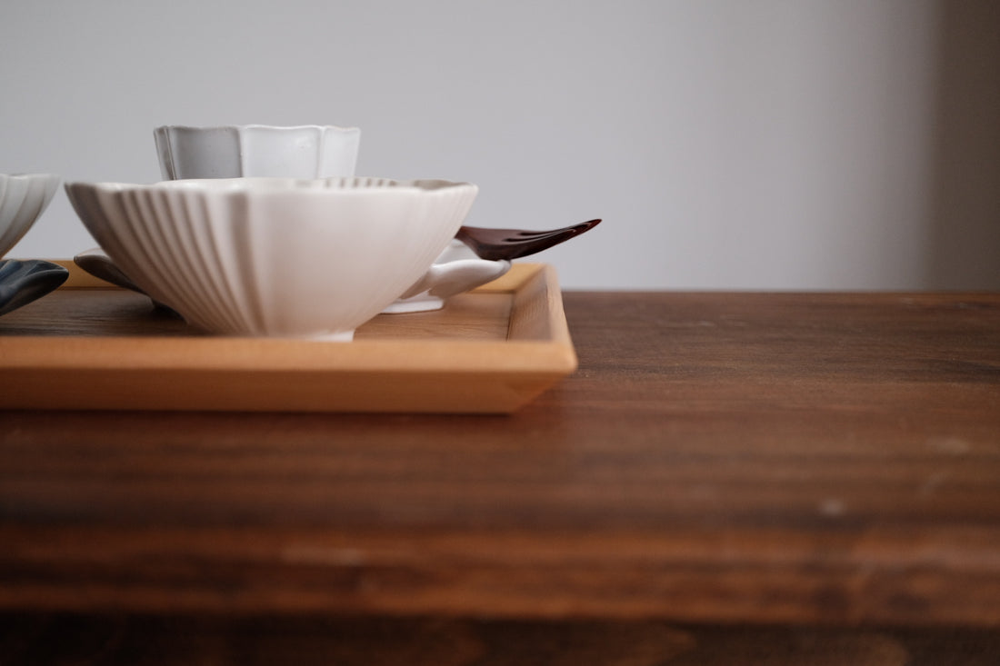 Natural Wood Serving Tray - Rectangular
