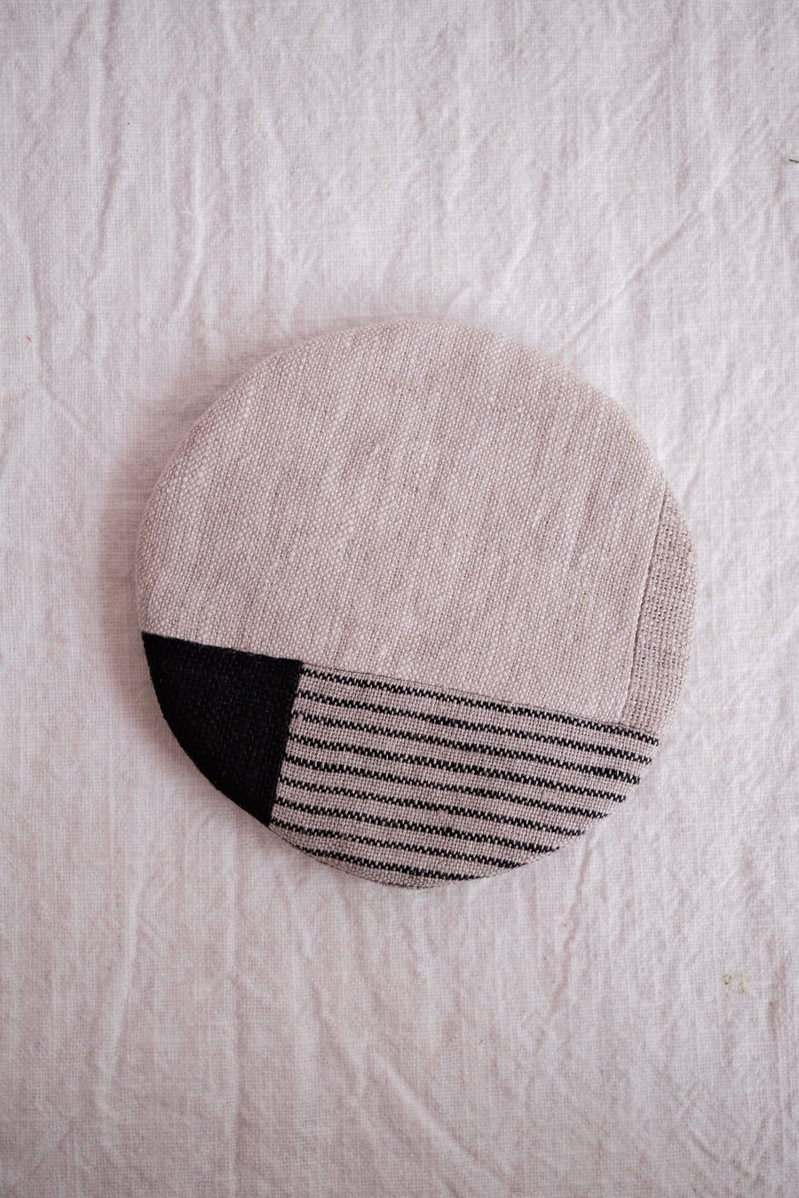 Japanese Linen Round Coaster