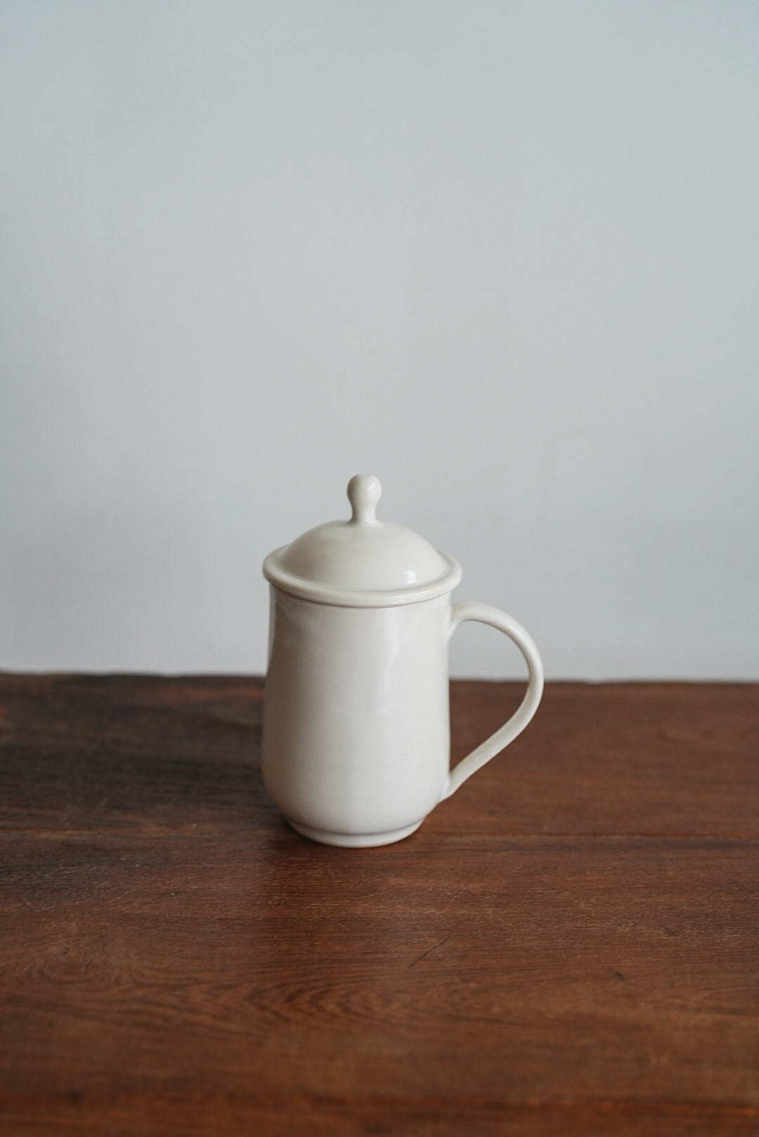 Maya Inamura 稲村真耶 White Mug with Lid MI29