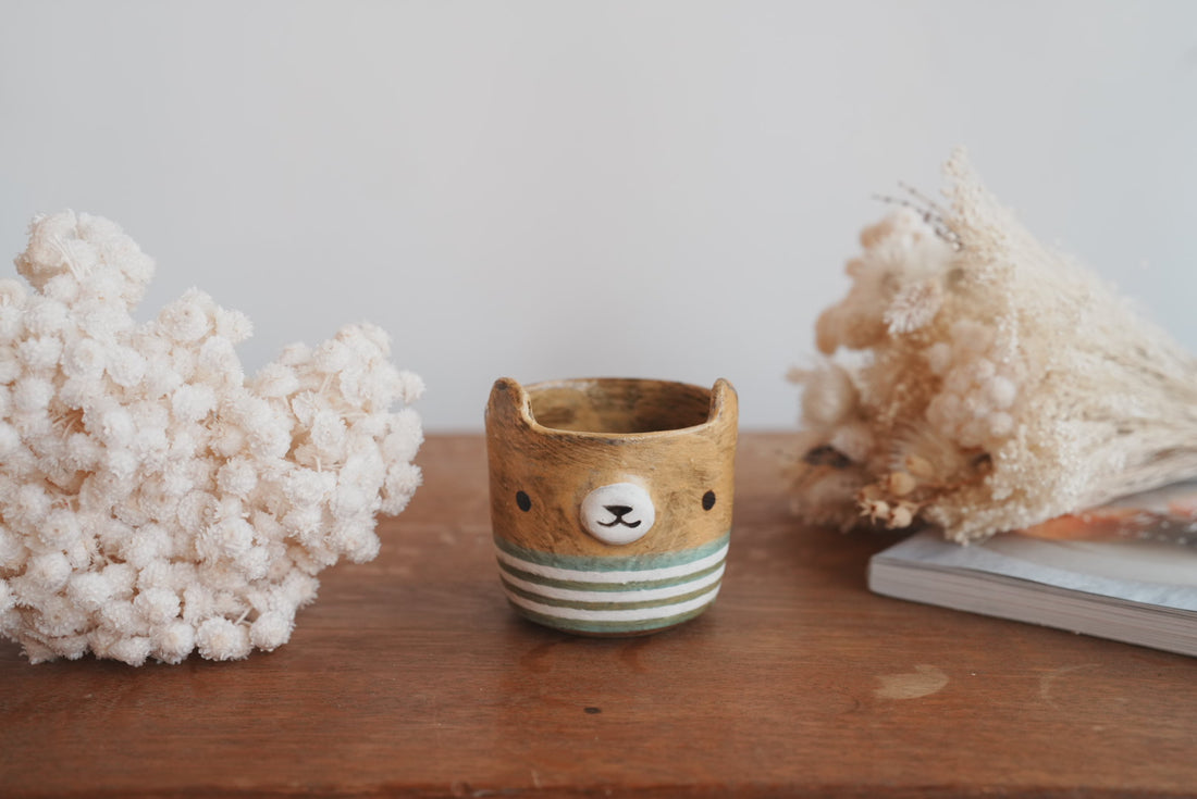 Fumiko Tsuchihashi 土橋文子 - Mug with Ears FT05 #11