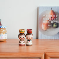 Kiezakka 木繪雜貨 Small Animal Deco - Coffee KZ11