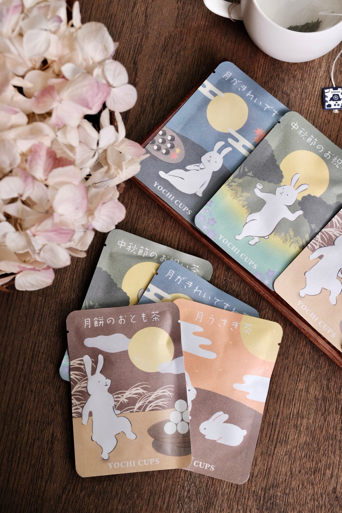 Kyoto Goencha x Yochi Cups Mid-Autumn Festival Tea