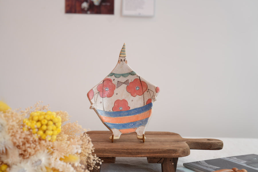 Cozy Nook - Little Figure Small Plate- CN11 #2