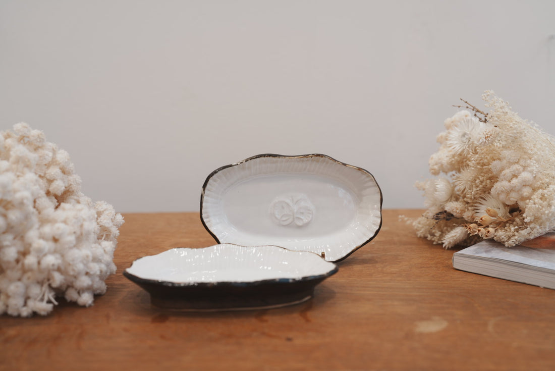 Tomoko Kubo コンガリ舍 Butterfly Plate TK25