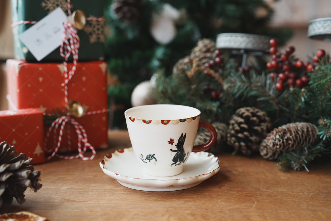 Misao Yajima 矢島操 Mug with Saucer Set MY04