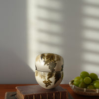 SiShuang Green Grape Coffee Cup & Saucer Collection