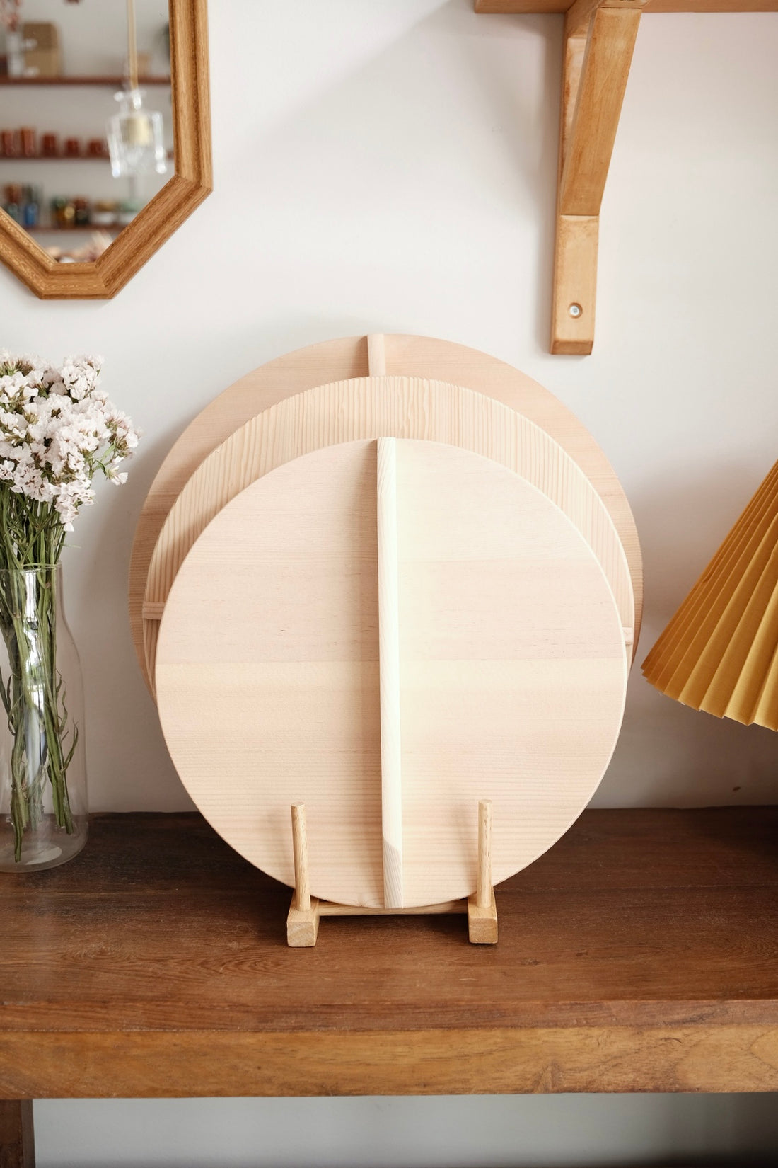 Spruce Wood Pot Lid