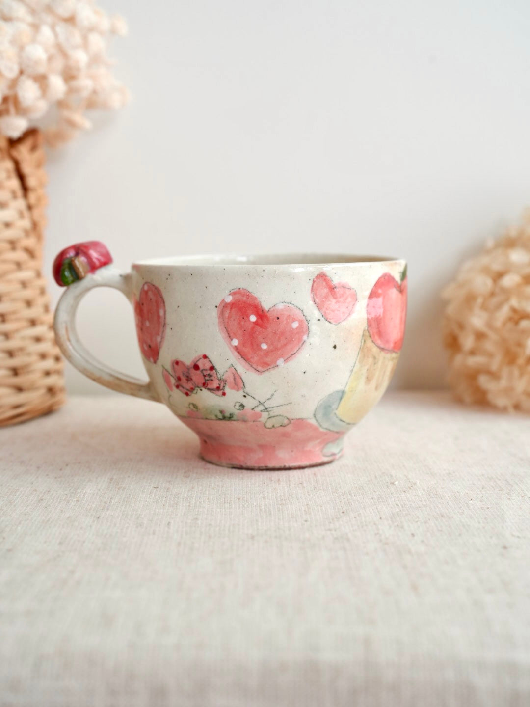 Asako Yamaguchi 山口麻子 Animal Large Round Mug AI02
