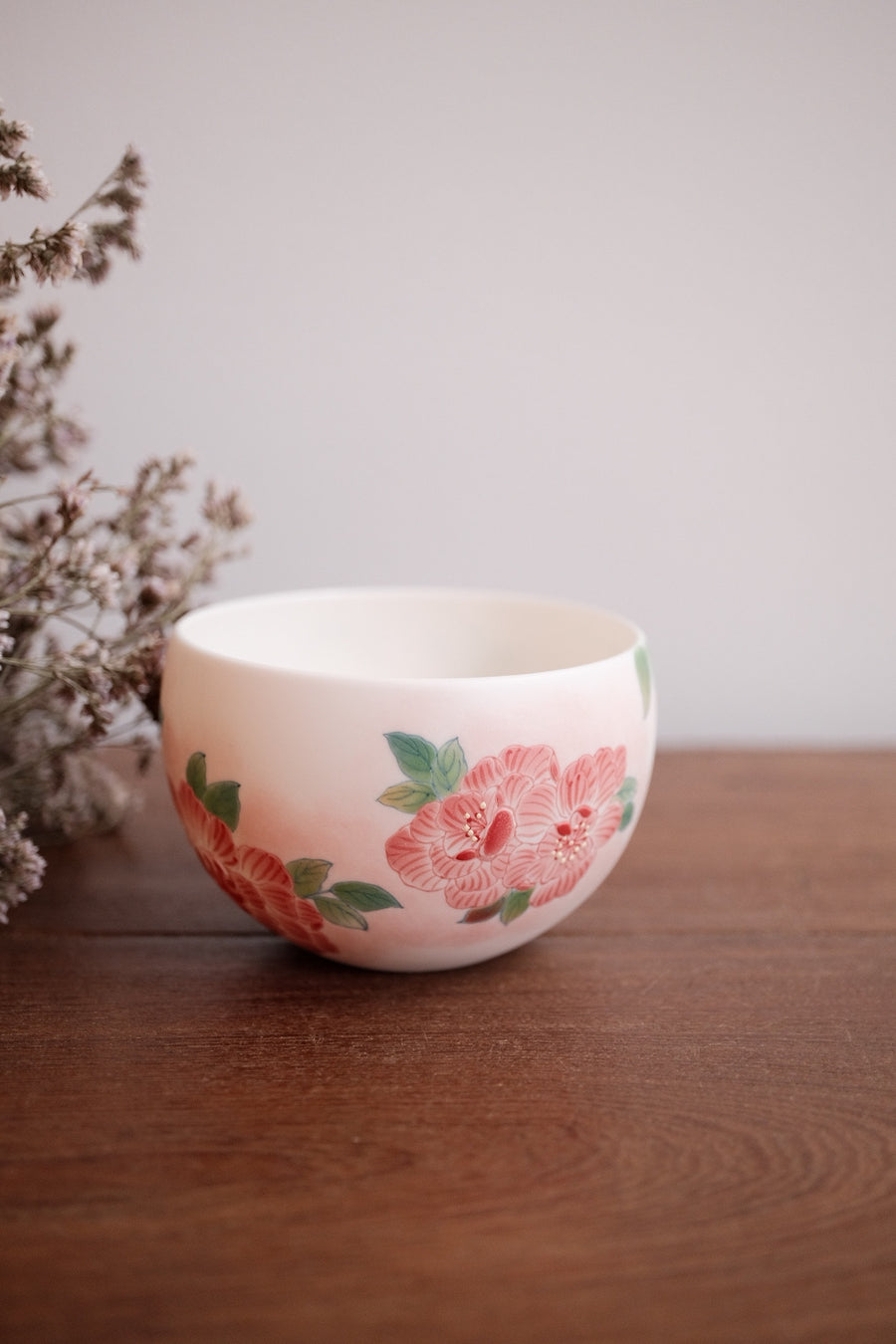 Baizhi Studio - Wild Rose Cat Coffee/Tea Egg Shape Cup