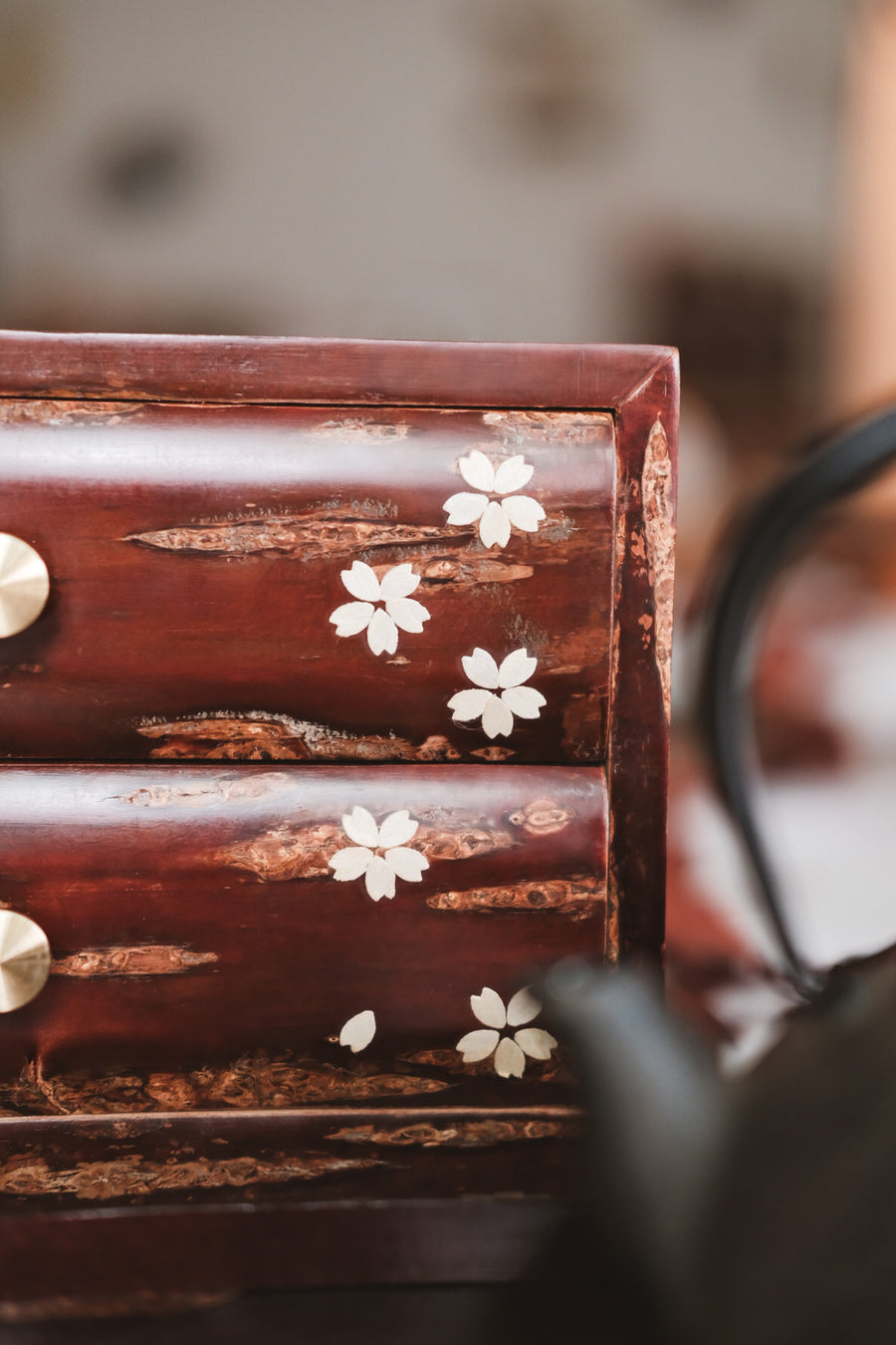 Yatsuyanagi  Akita Cherry Bark Work Small Storage Box