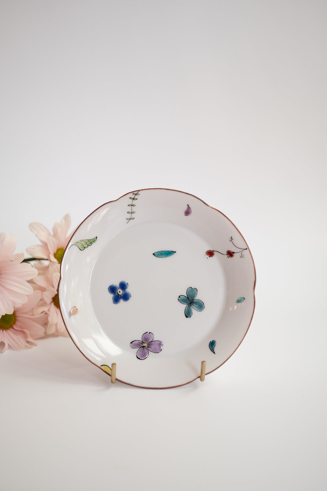 KANA KOBAYASHI 小林加奈 Small Flower Plate 13cm - KK06