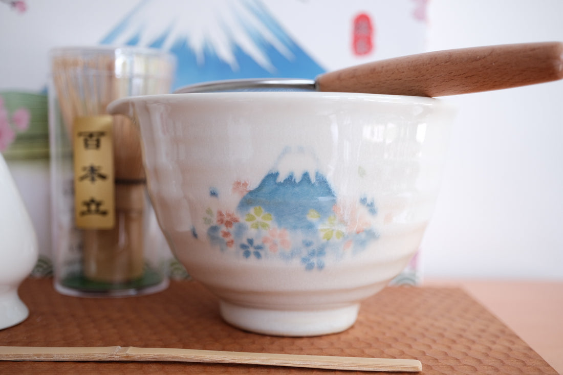 Matcha Bowl Set- Sakura