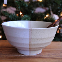 Minoware Ramen Bowl Don Bowl Yellow White