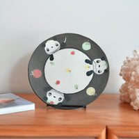 Akemi Nakamura 中村明美 Animal large Round Plate AN30