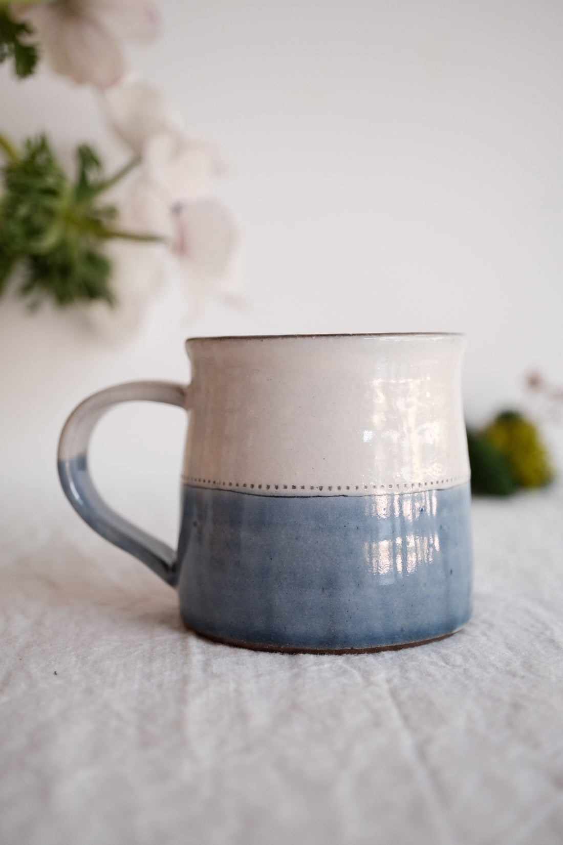 Tsubouchi Mayumi 坪内真弓 Hand Painted Mug MT09 - #5