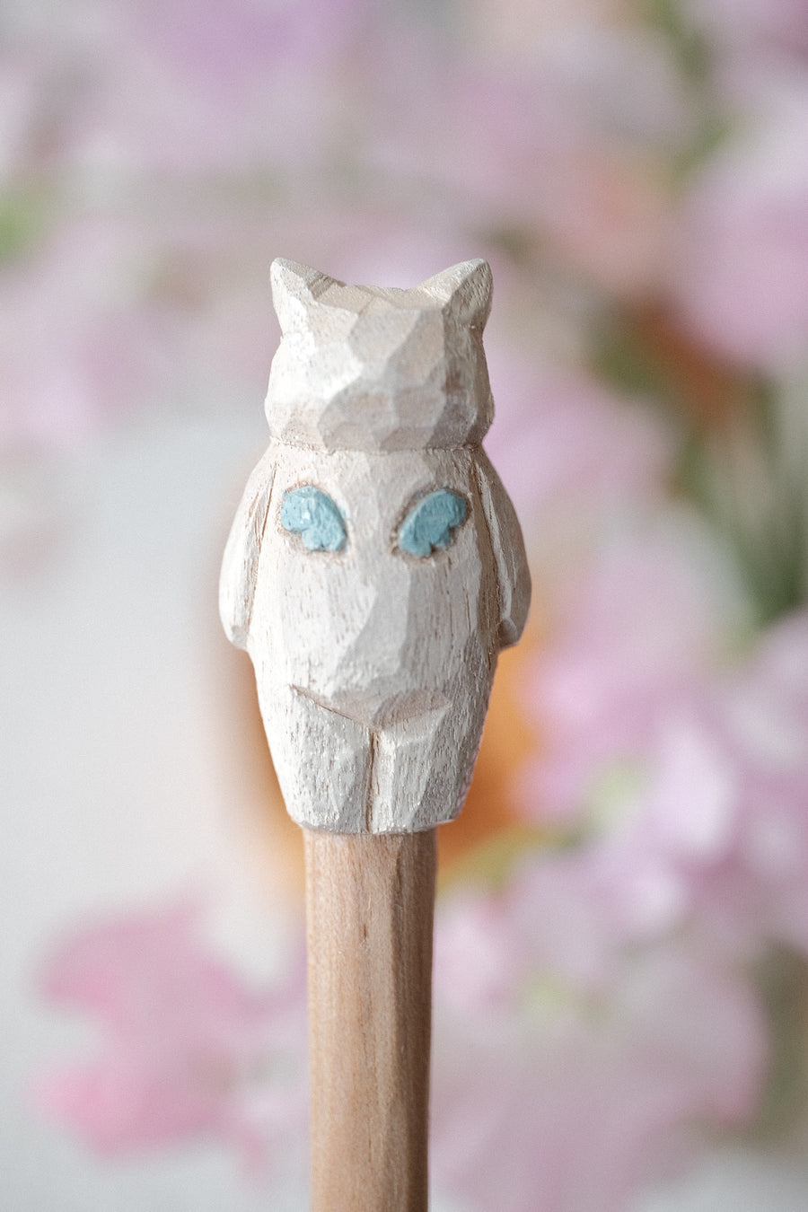 Ayataro Large Spoon - Cat with Blue Neckcloth - aya10