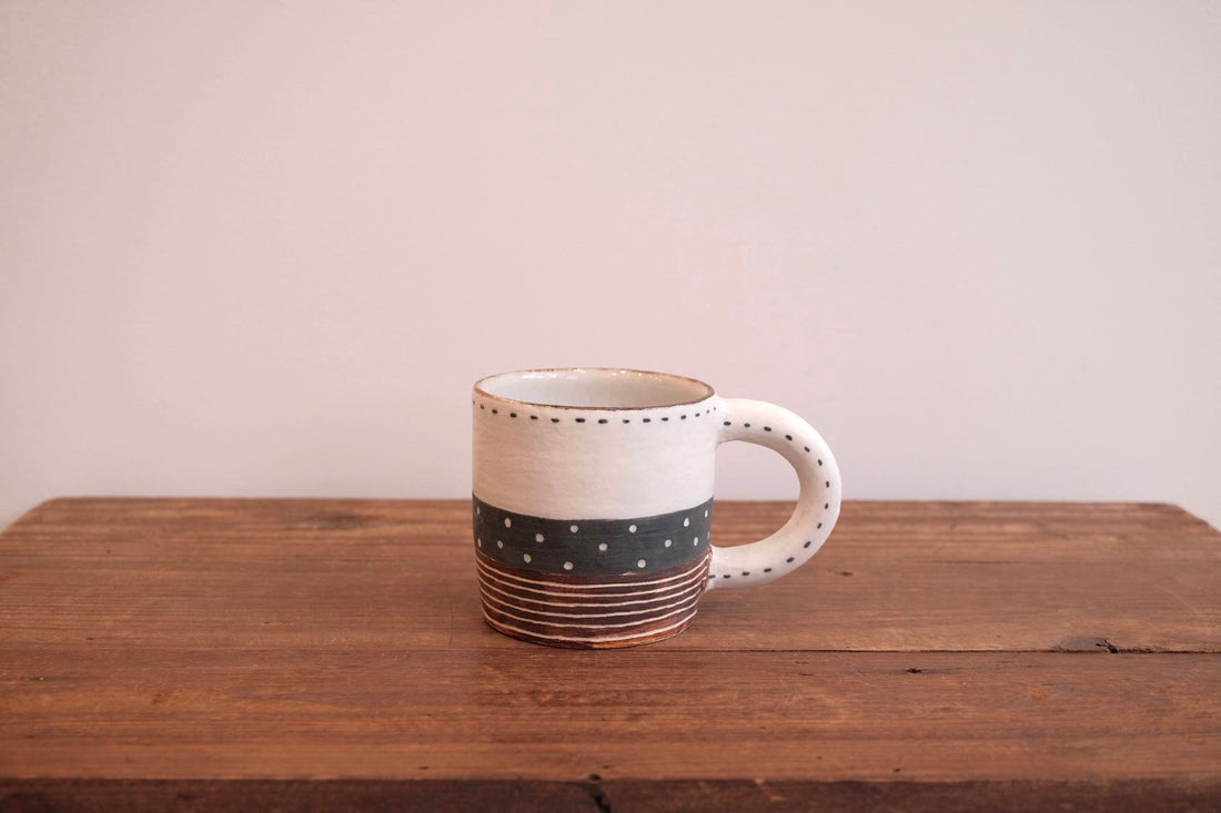 Emishi Kobo 池田匡優&美弥子 - Straight Mug EK06