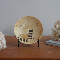 Shoko Hirano 平野照子 Cat Large Bowl SR14 #4