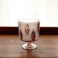 Juri Horino 堀野自由里 Leaf Glass Goblet JH01
