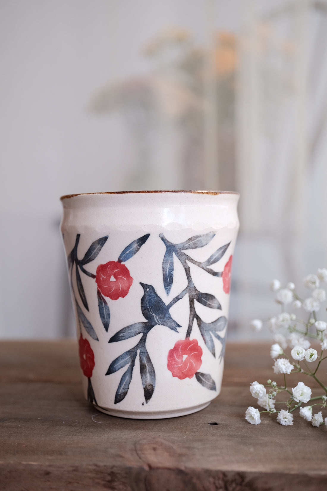 Nakagaki Tomoko Water Color Hand Painted Free Cup - KP13