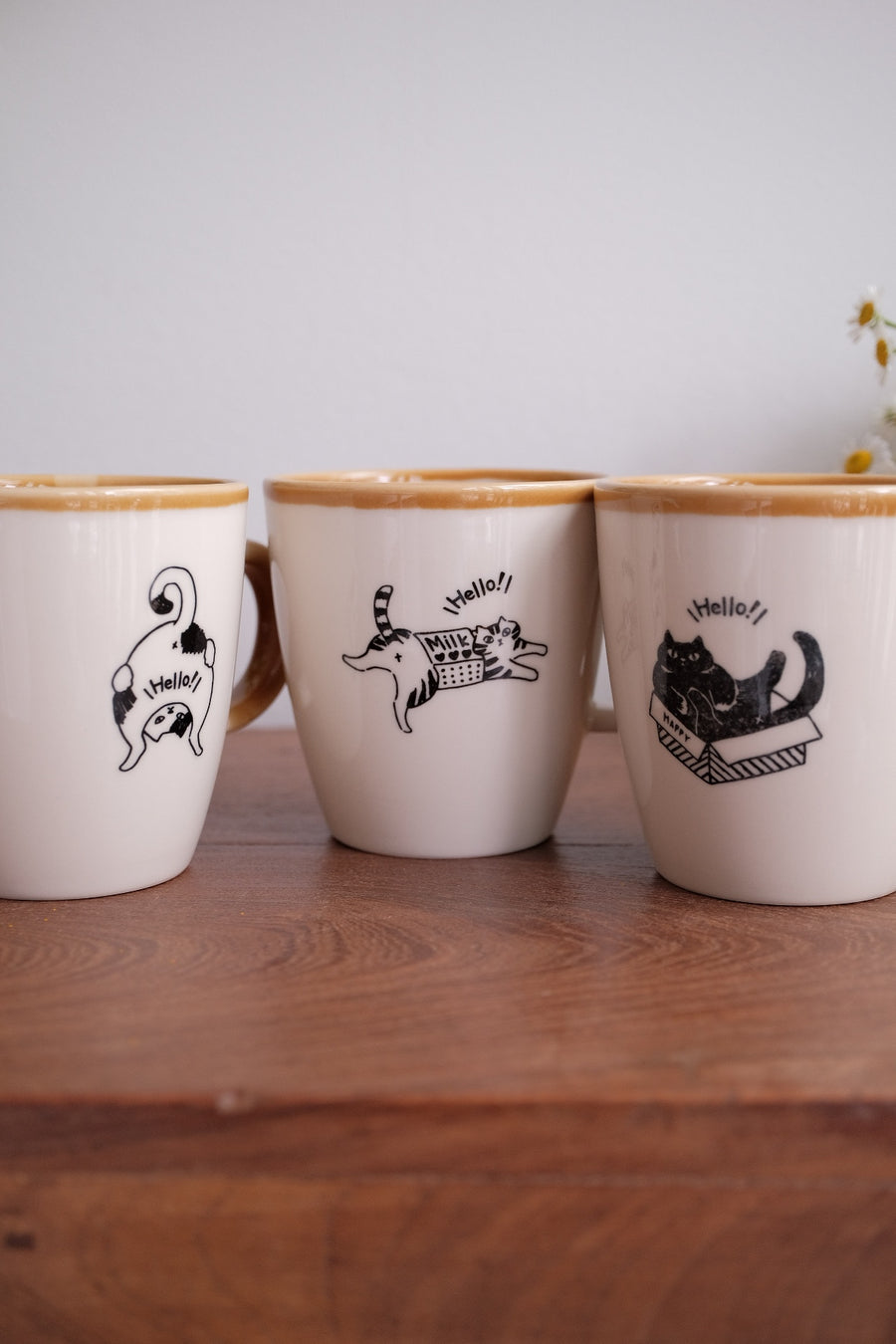 Kakuni Minoware Cat Mug