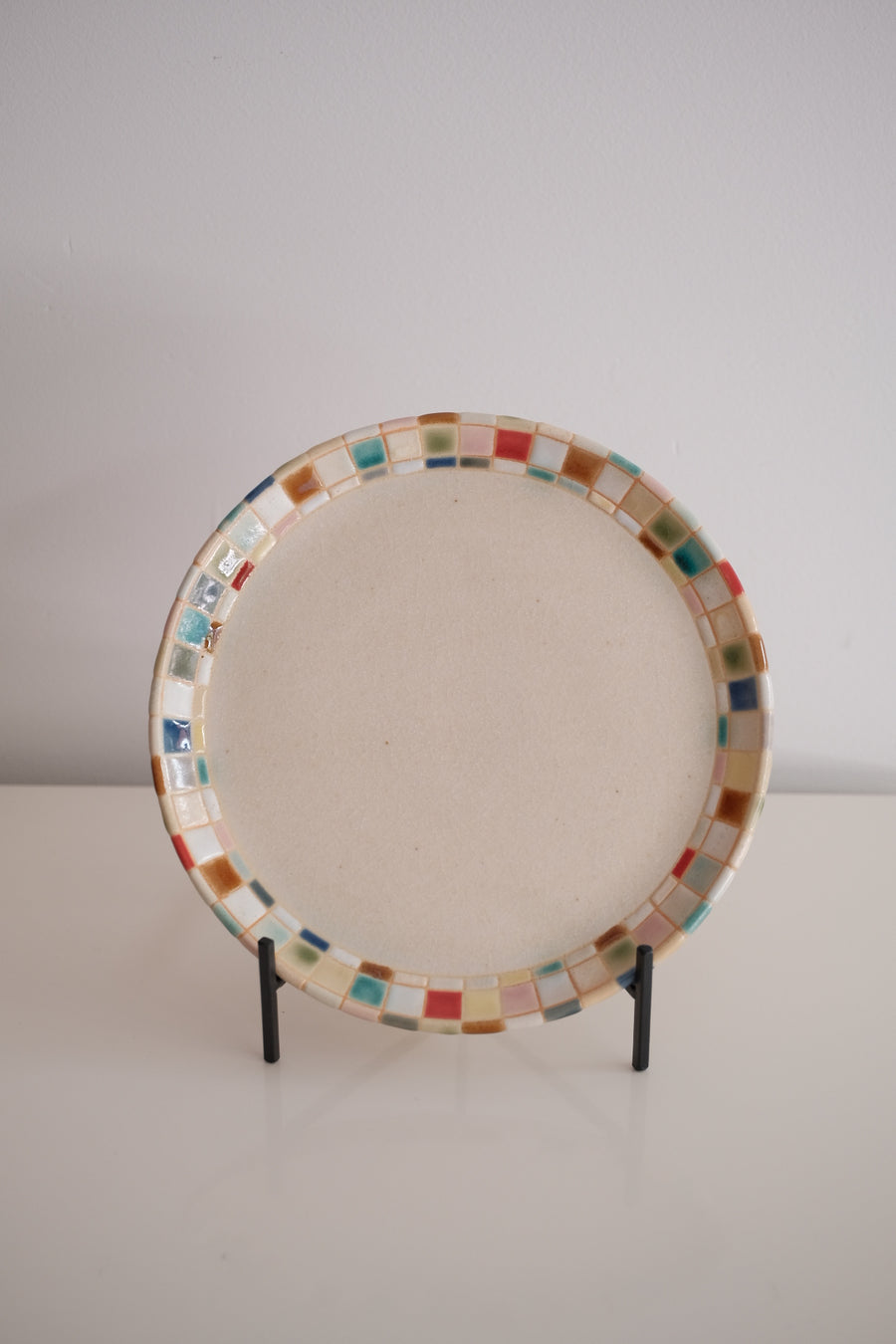 Makiko Furukawa 古川真紀子 Mosaic Plate - Medium