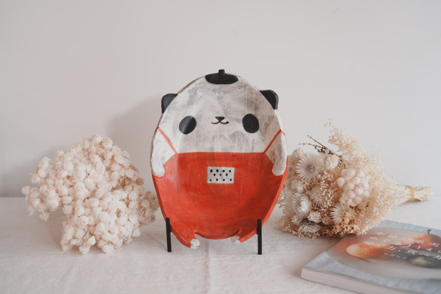 Fumiko Tsuchihashi 土橋文子 - Animal Shaped Plate FT17 #1