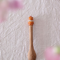 Ayataro Small Spoon - Orange Bear - aya11