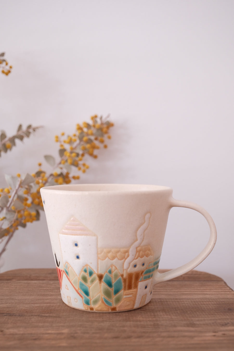 Makiko Furukawa 古川真紀子 City View Mug - Large