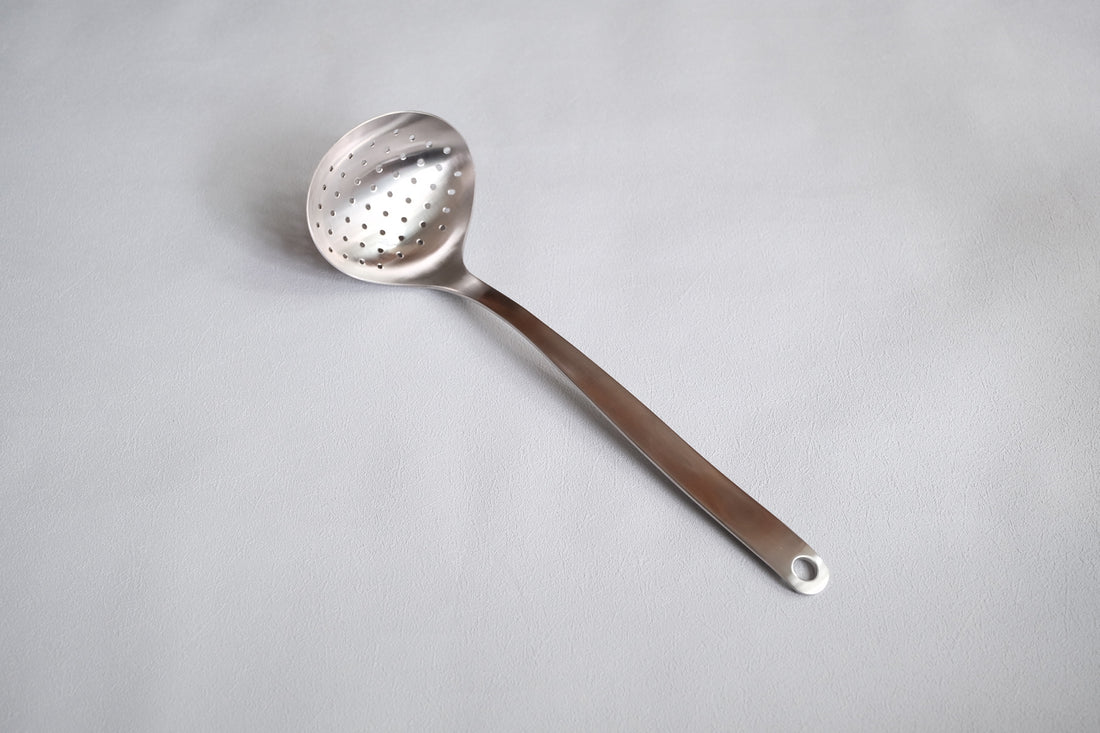 Sori Yanagi Stainless Steel Kitchen Tool - Skimmer