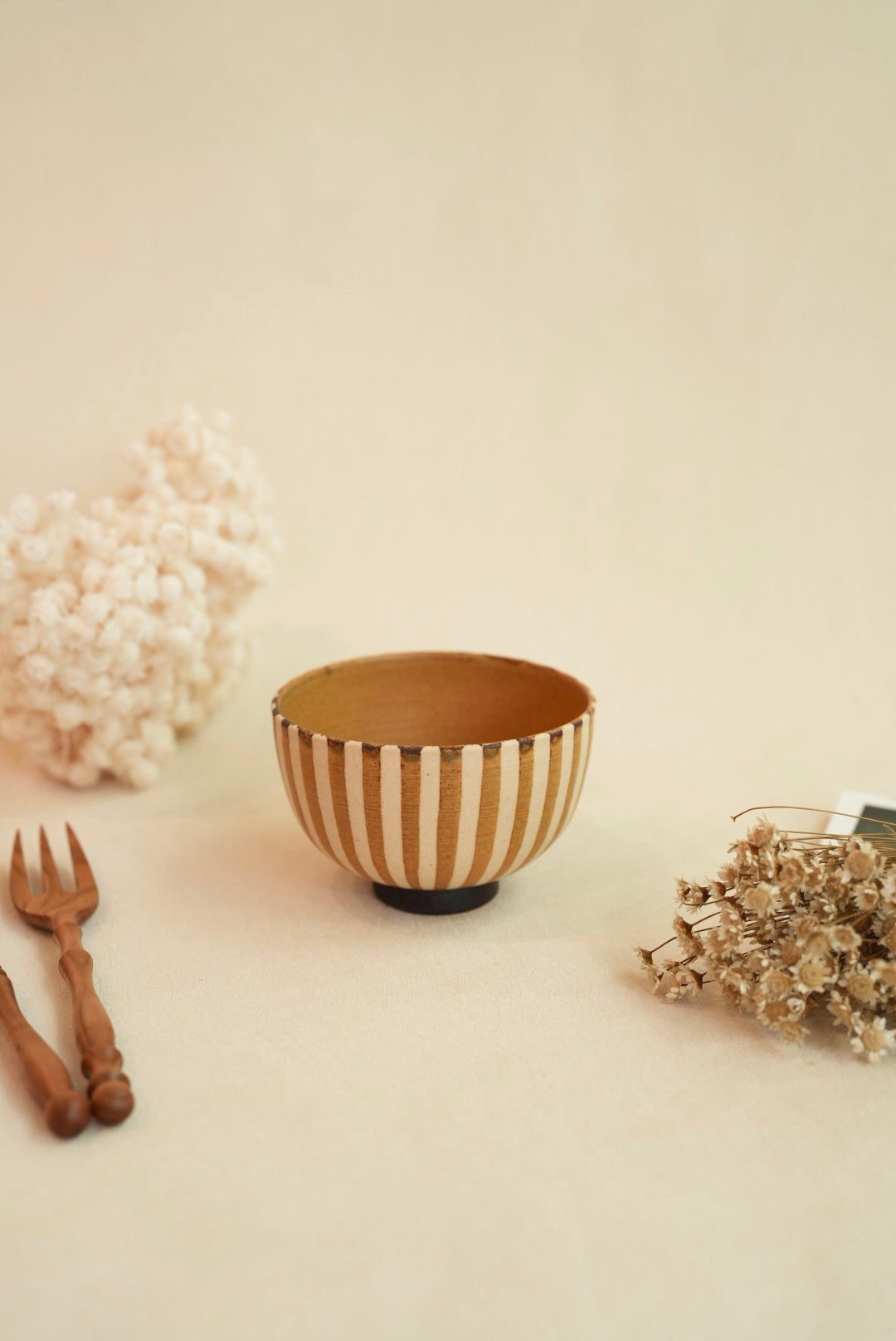 Chiho Yoshida 穗屋工房- Rice Bowl - Strips CY06