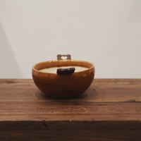 Fumiko Kondo 近藤布美子 - Brown Bear Bowl with Handle FK19