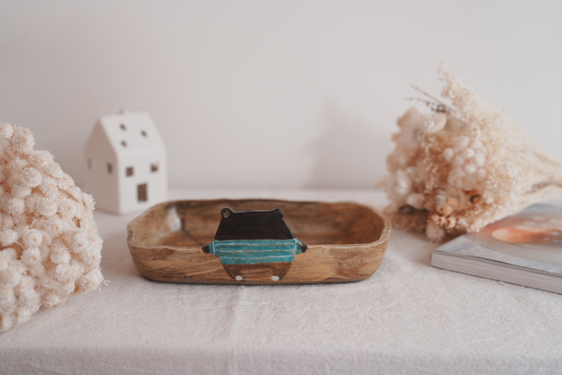 Fumiko Tsuchihashi 土橋文子 - Square Deep Plate FT19 #6