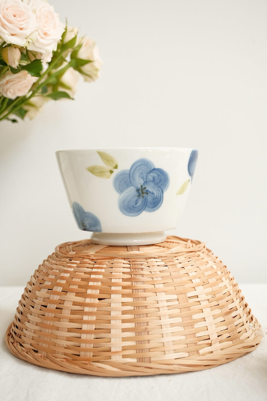 Hasami Ware Rice Bowl Flower Collection