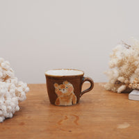 Tomoko Kubo コンガリ舍 Profile Face Bear Mug TK09