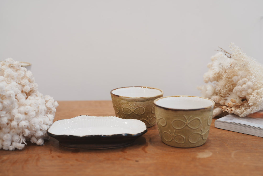 Tomoko Kubo コンガリ舍 Butterfly Plate TK25