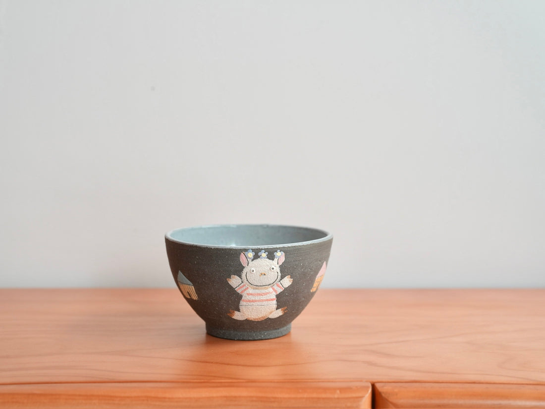 Akemi Nakamura 中村明美 Animal Bowl AN16