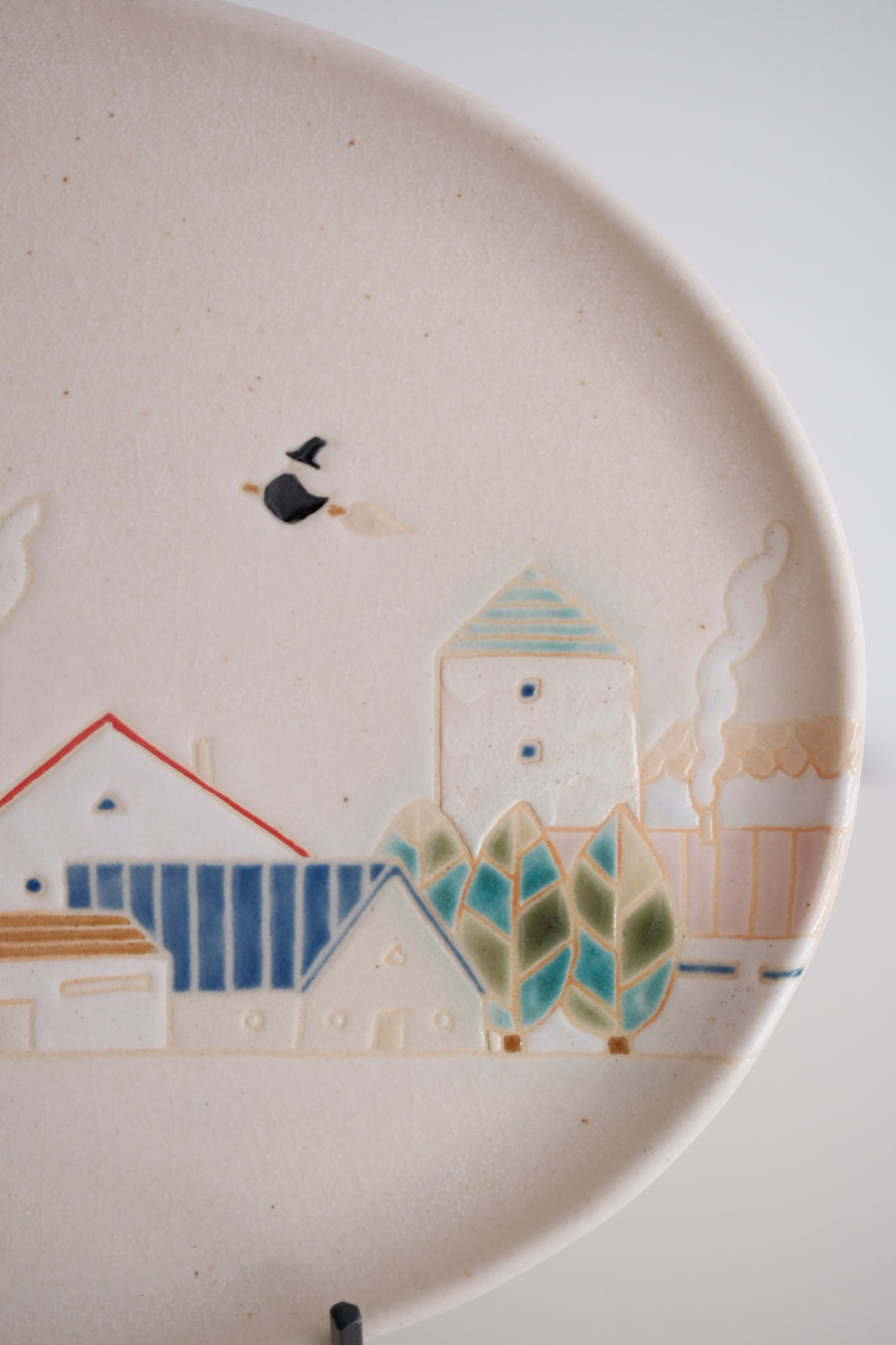 Makiko Furukawa 古川真紀子 City View Oval Plate - Large