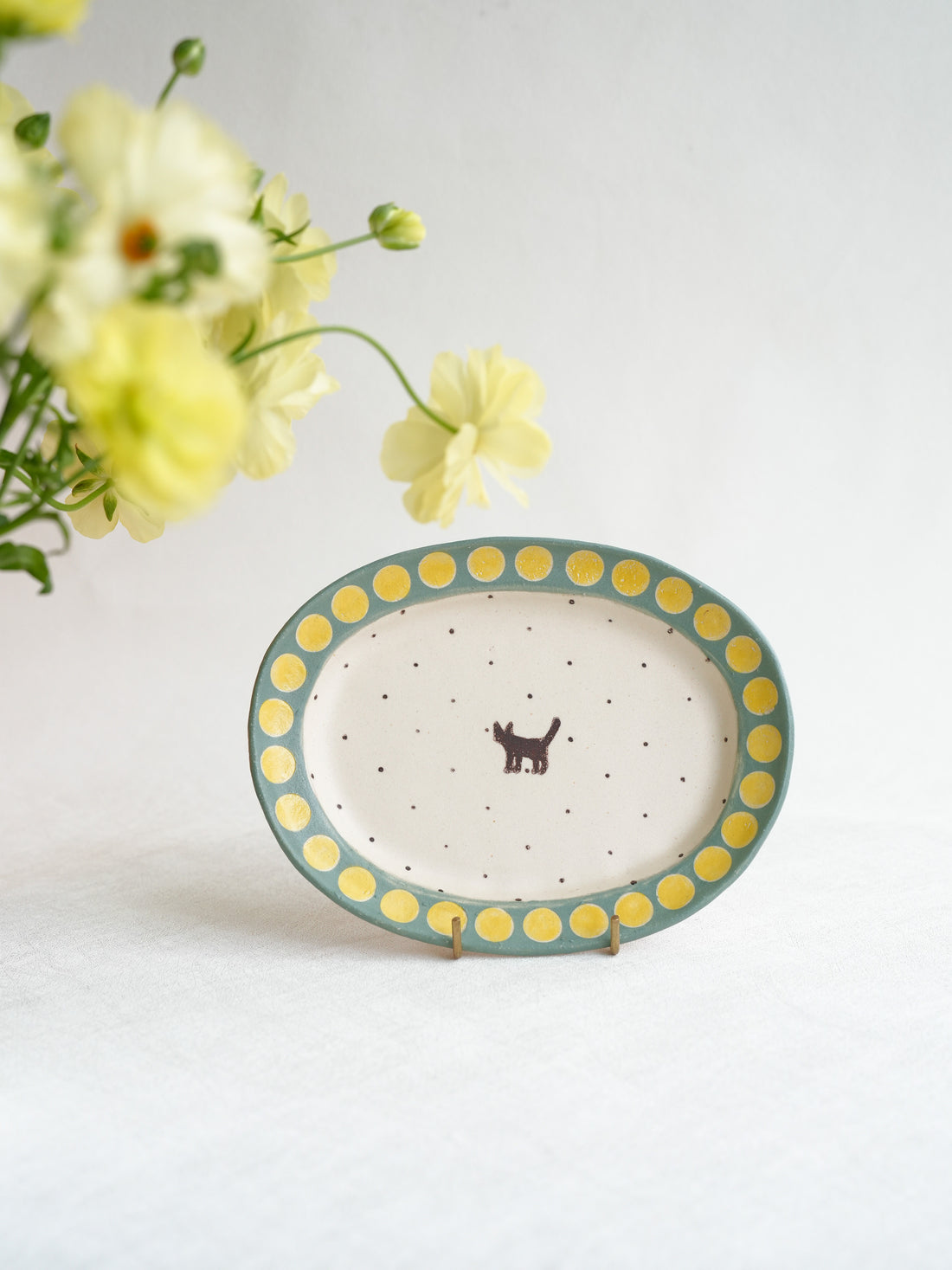 Misuzu Ishigami 石神美鈴 Animal Oval Plate MIS13