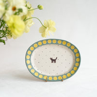 Misuzu Ishigami 石神美鈴 Animal Oval Plate MIS13
