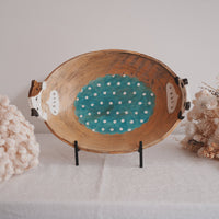 Fumiko Tsuchihashi 土橋文子 - Oval Deep Plate FT13 #1