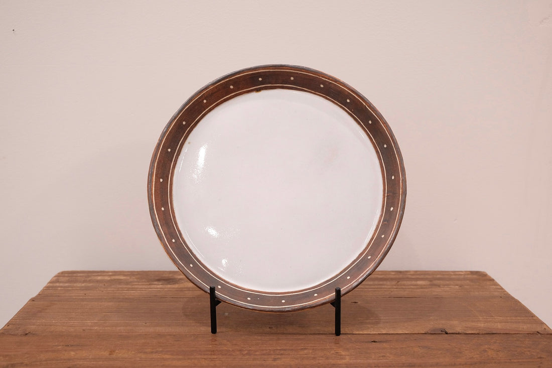 Emishi Kobo 池田匡優&美弥子 - Large Round Plate EK11